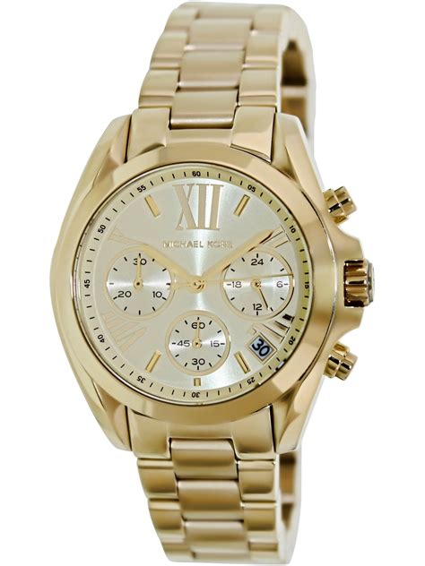 michael kors mk5798 michael kors women's bradshaw gold-tone watch|Michael Kors bradshaw watches.